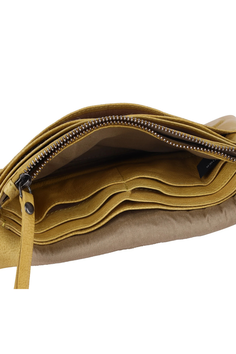 Whitney Oat Leather Wallet