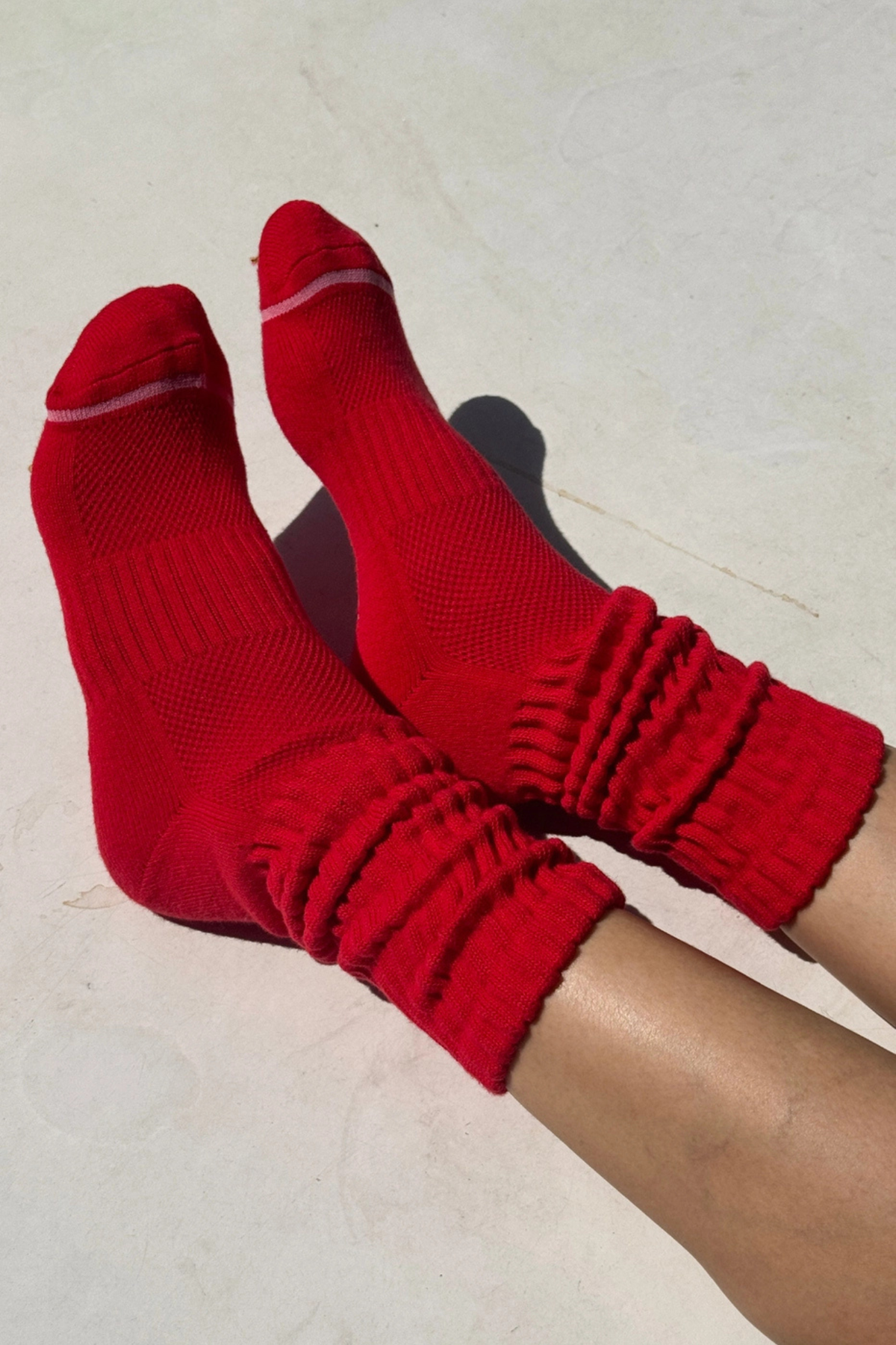 Strawberry Ballet Socks
