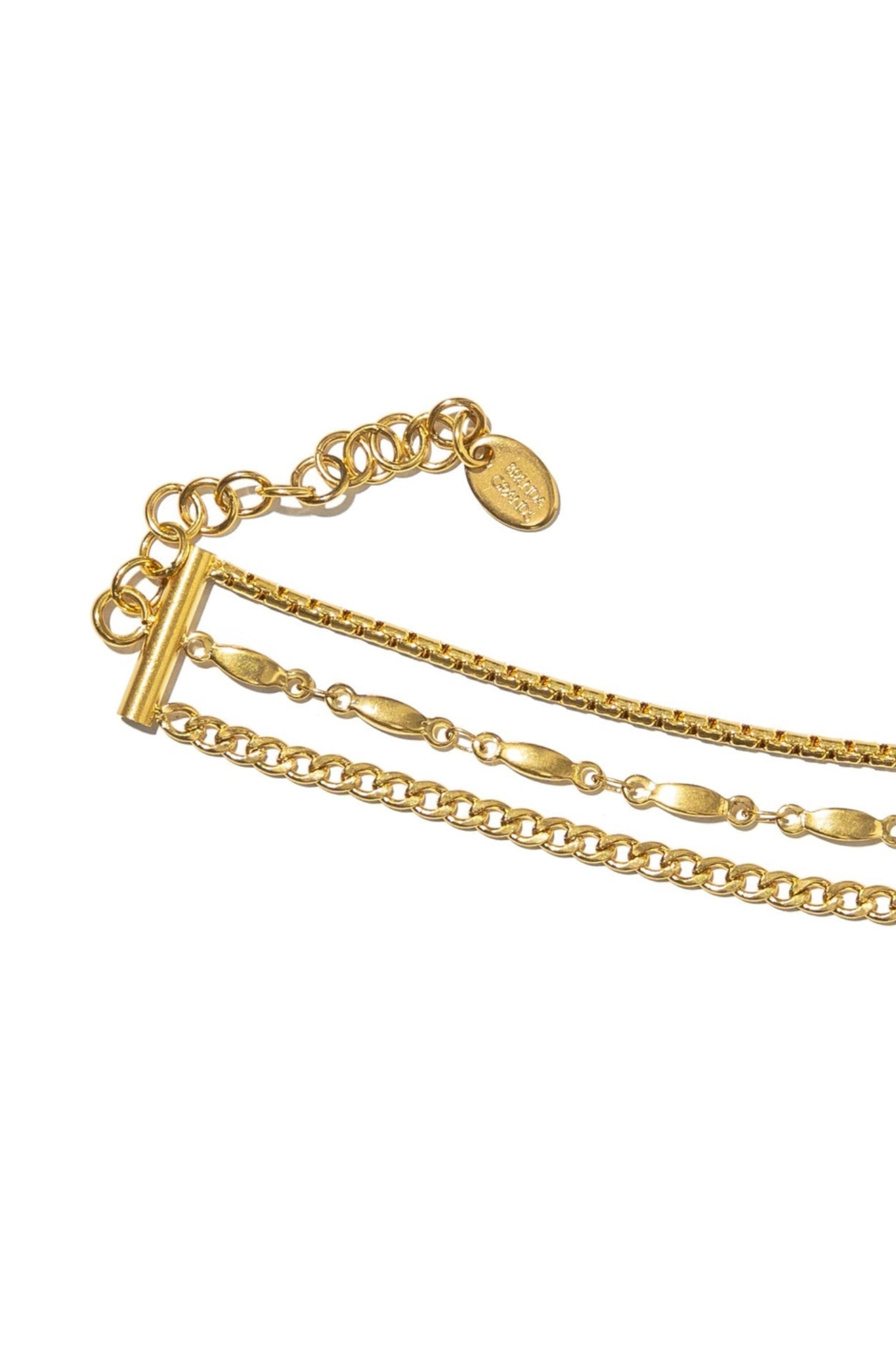 Gold Triple Anklet