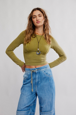 Protagonist Green Moss Top
