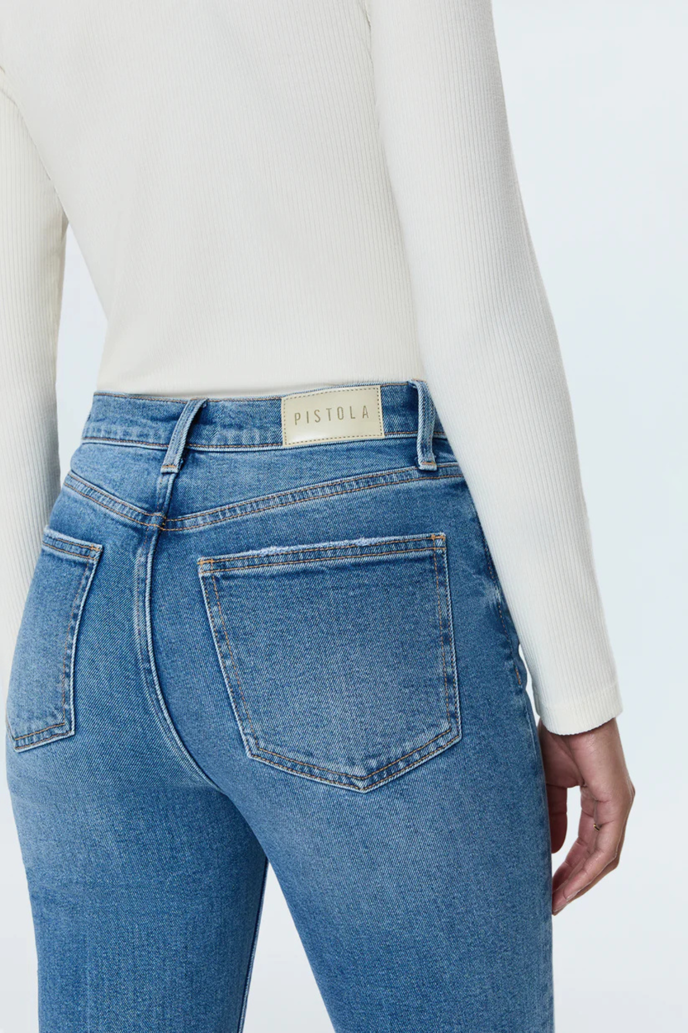 Charlie Rhythm Vintage High Rise Straight