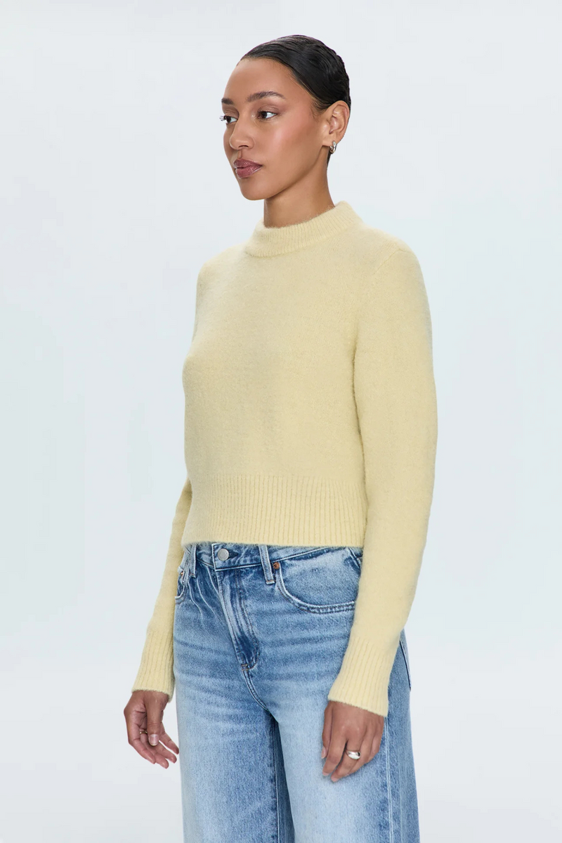 Sara Soft Yellow Sweater