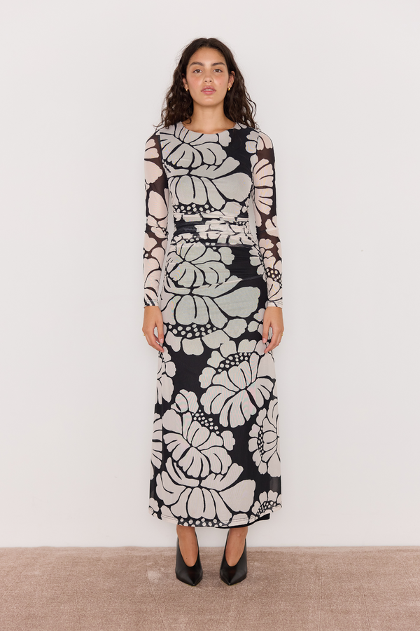 Eden Mesh Maxi Dress