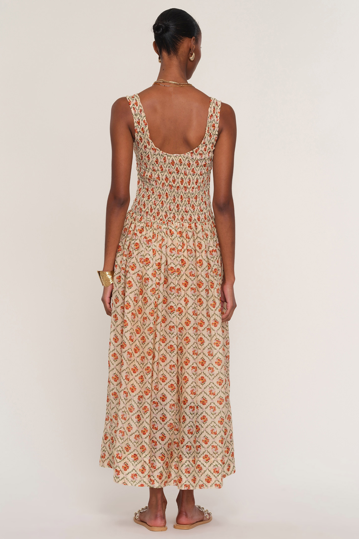 Becky Blossom Midi Dress