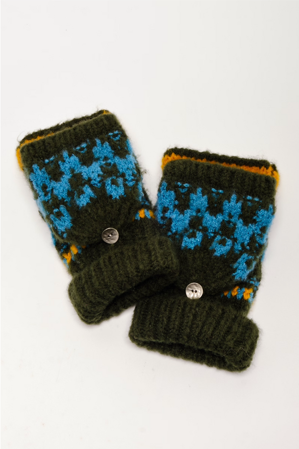 First Frost Forest Fairisle Gloves