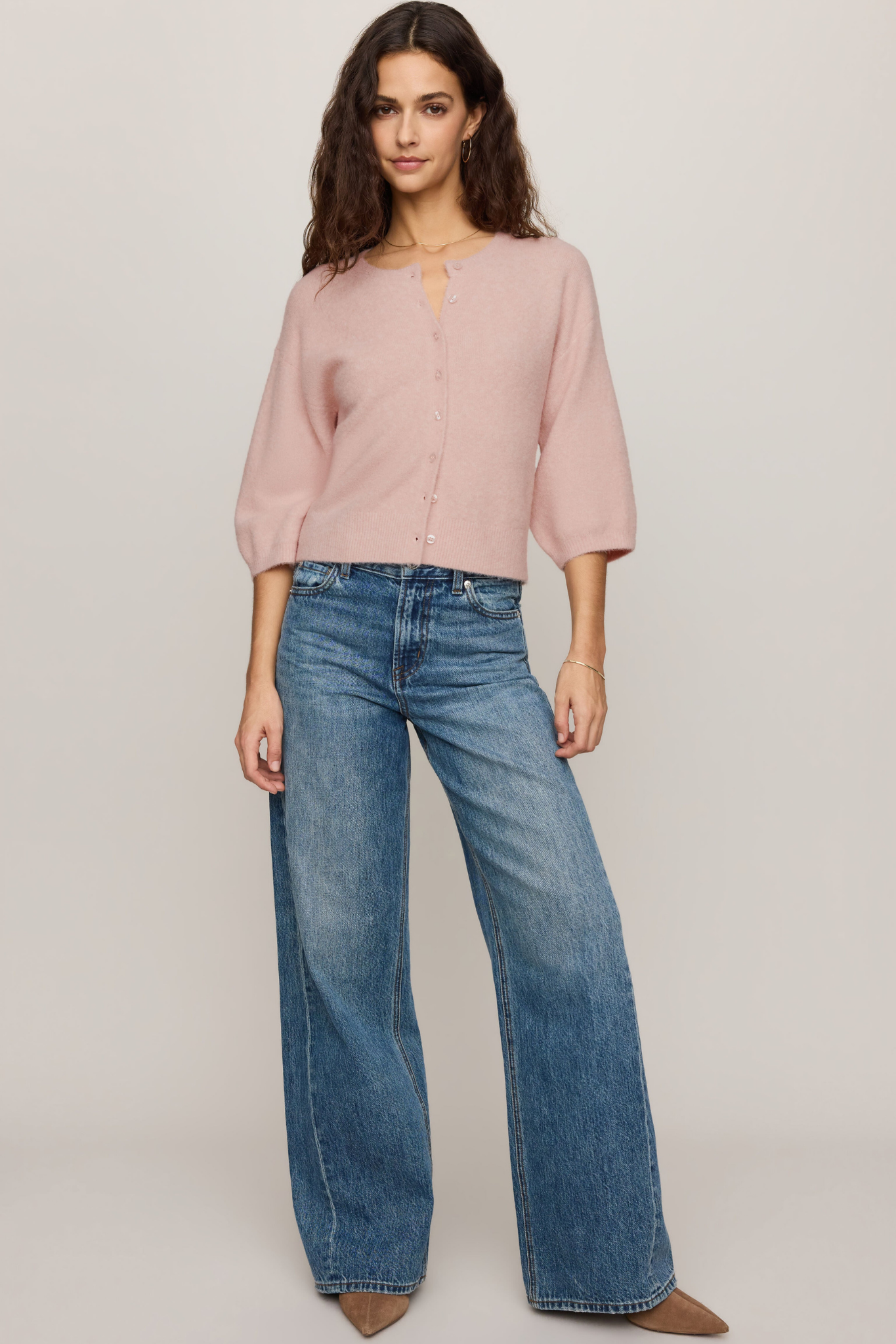 Valor Soft Blush Cardigan