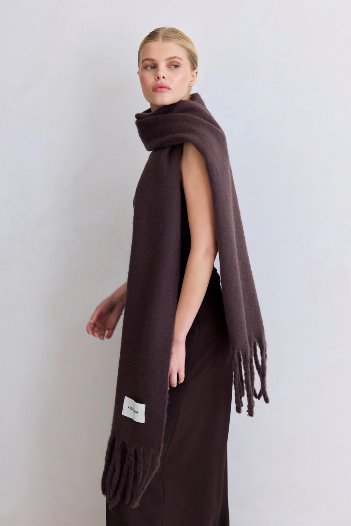 Ground Coffee Scarf