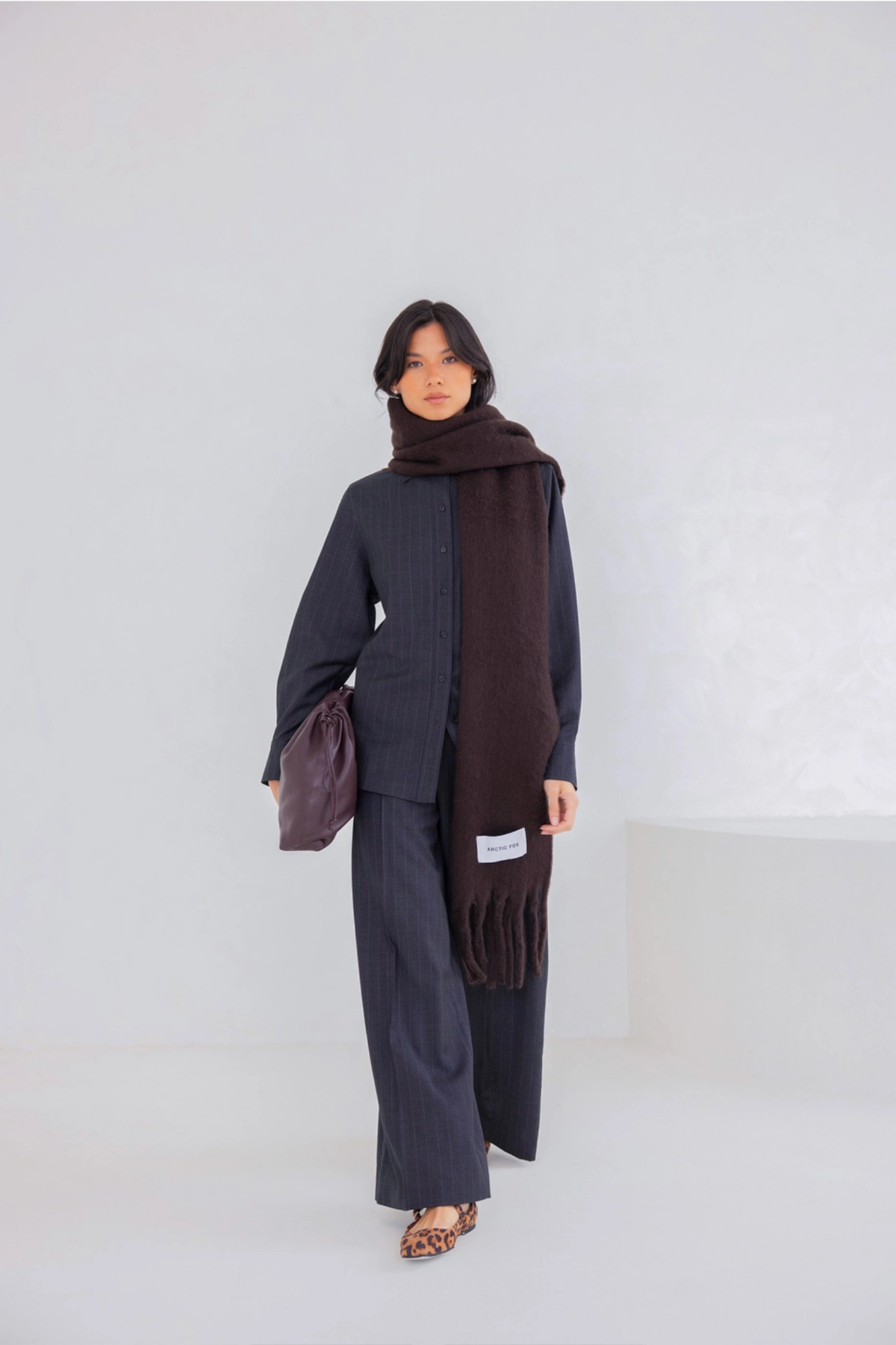 Ground Coffee Scarf