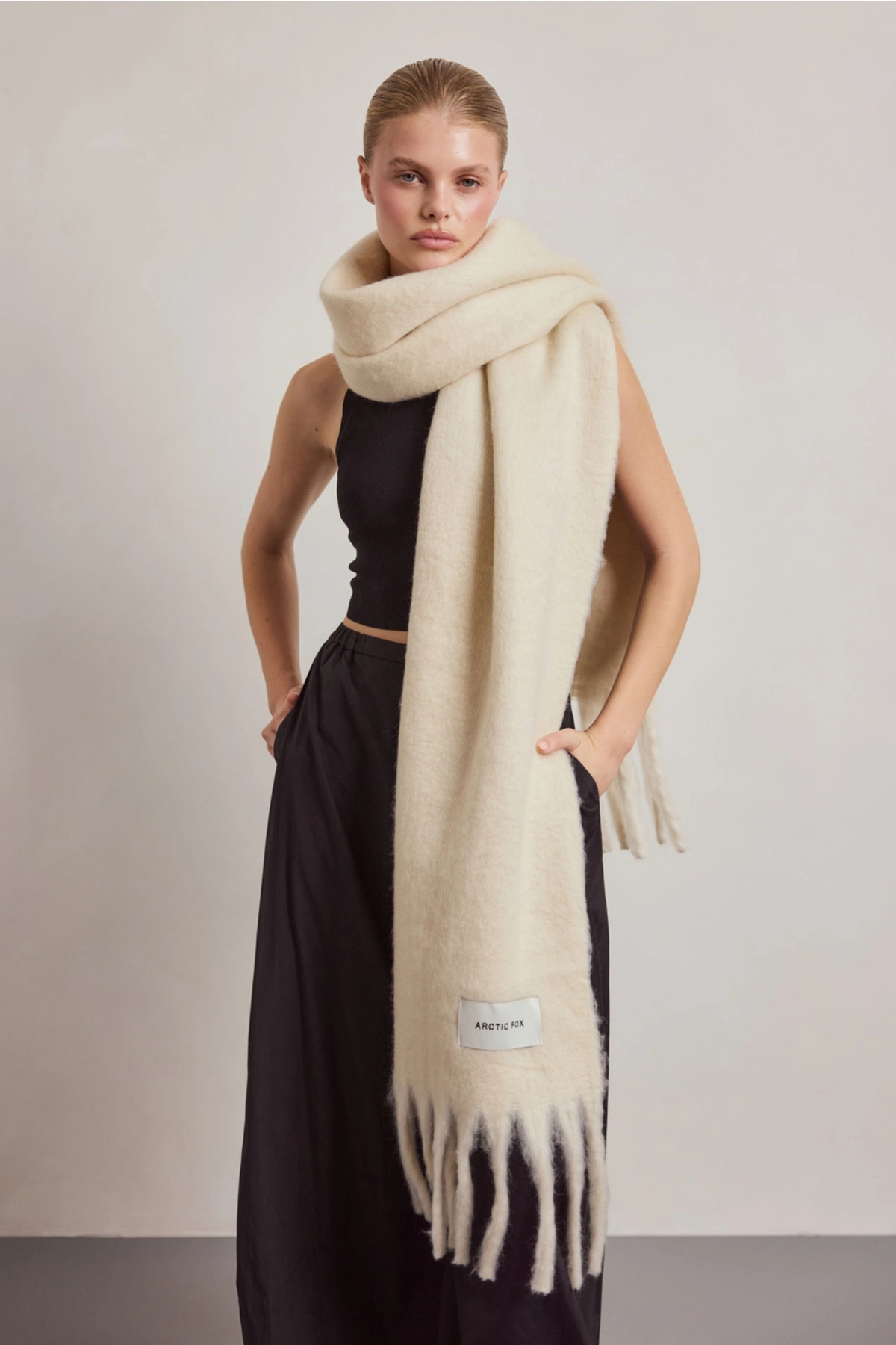 Pebble Beige Scarf