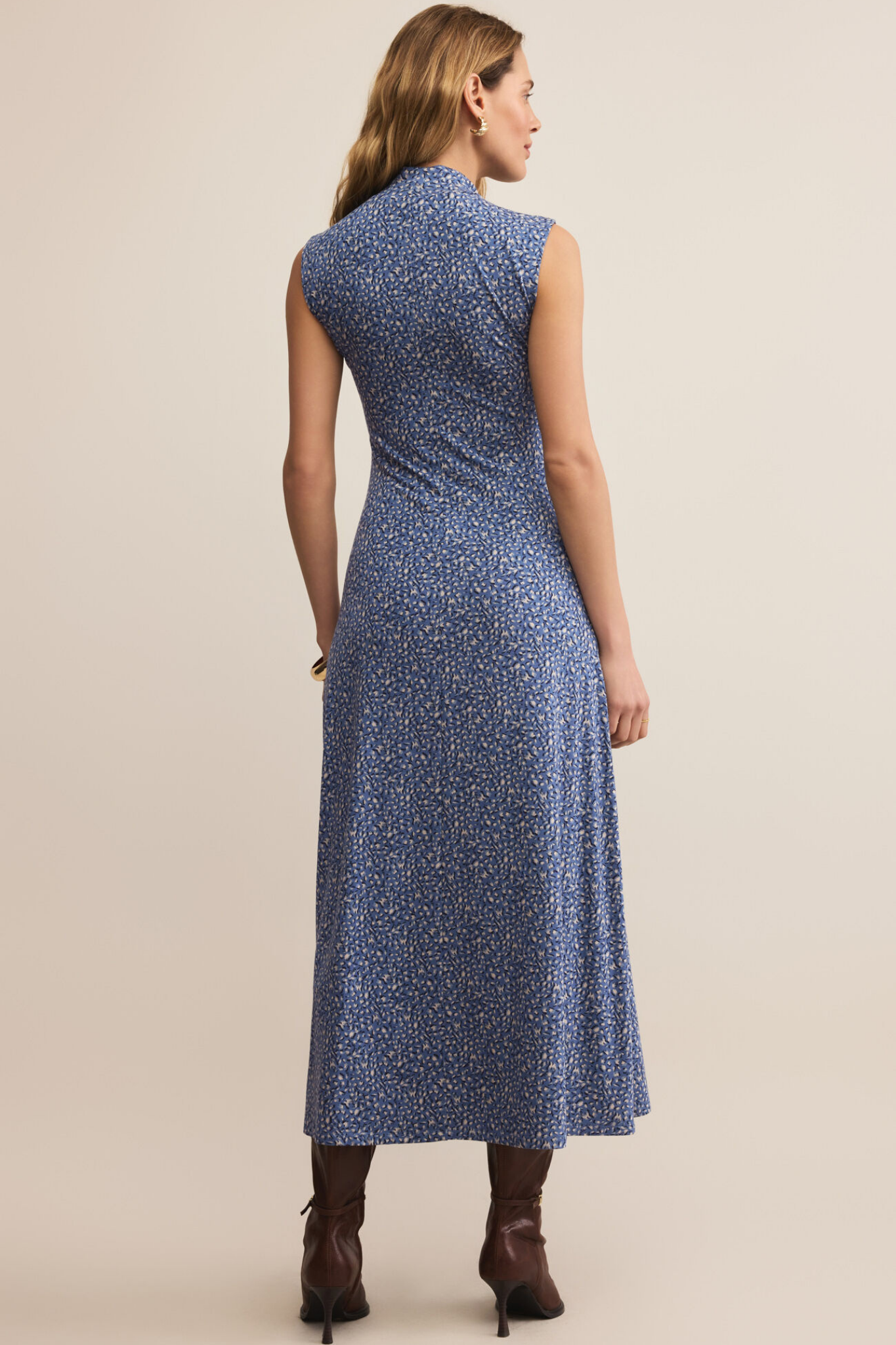Seraphina Blue Aspen Midi Dress