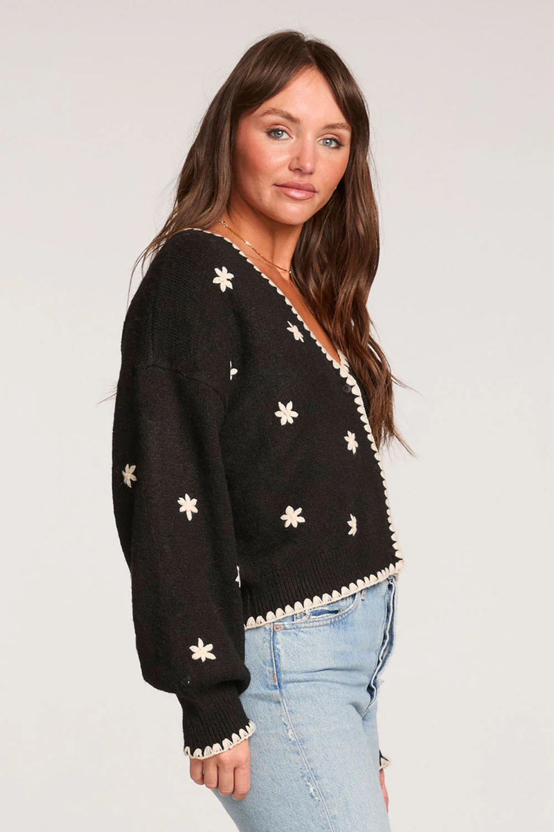 Fiorra Black Cardigan