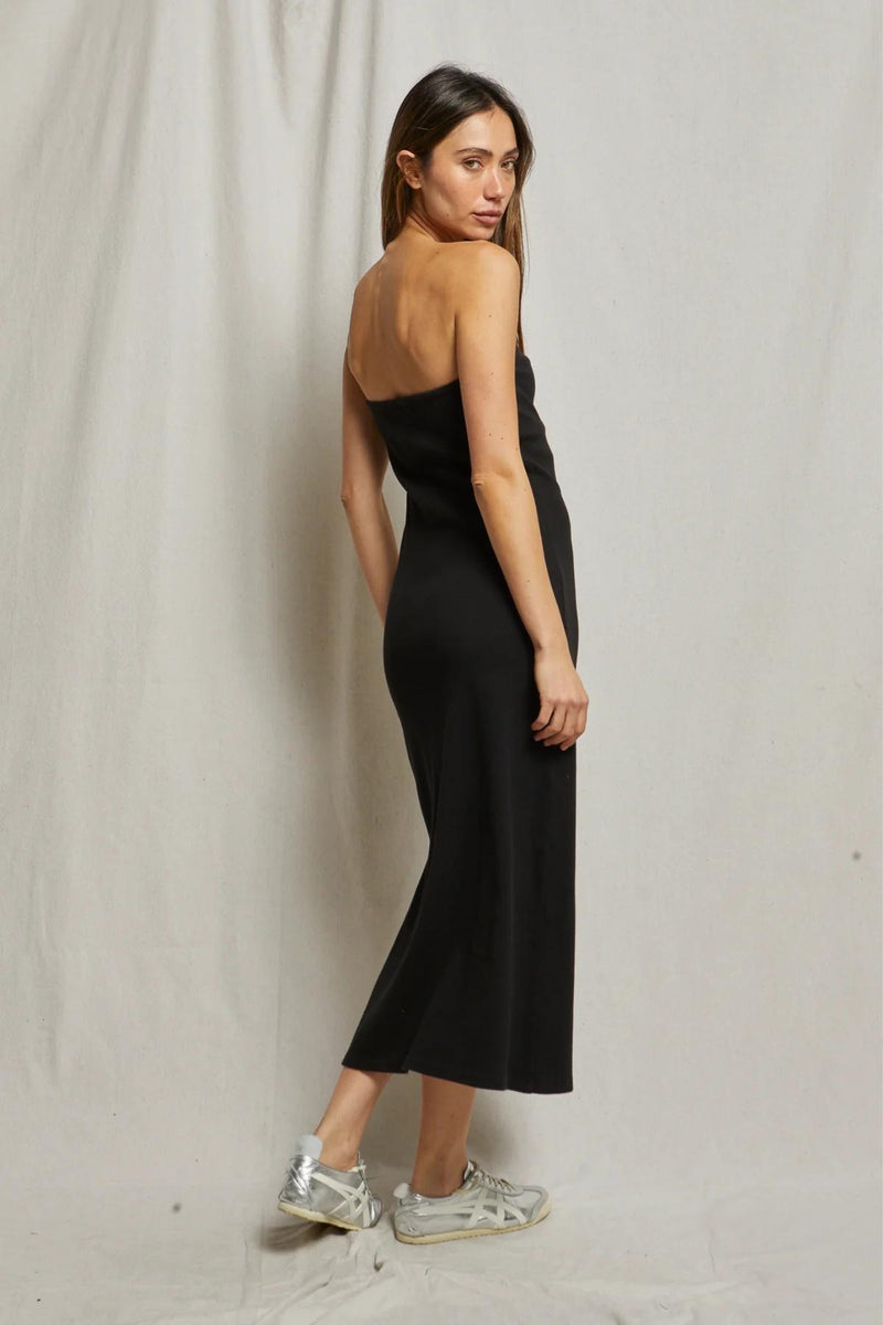 Nadine True Black Strapless Dress