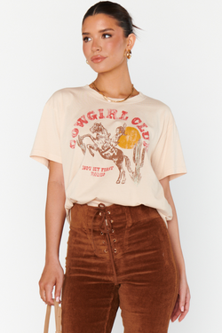 Travis Cowgirl Tee