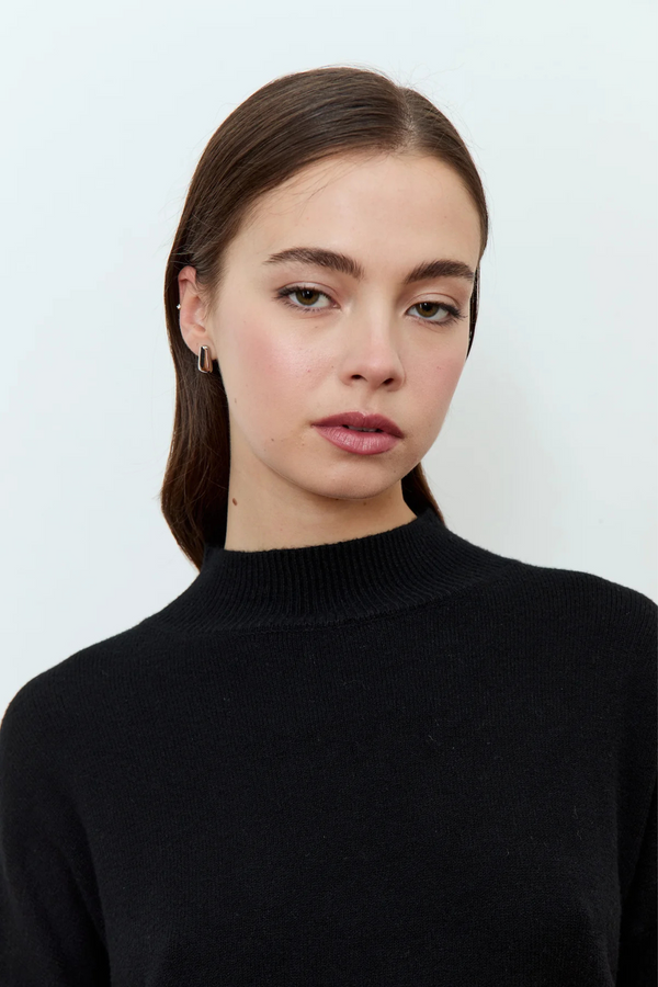 Steely Black Sweater