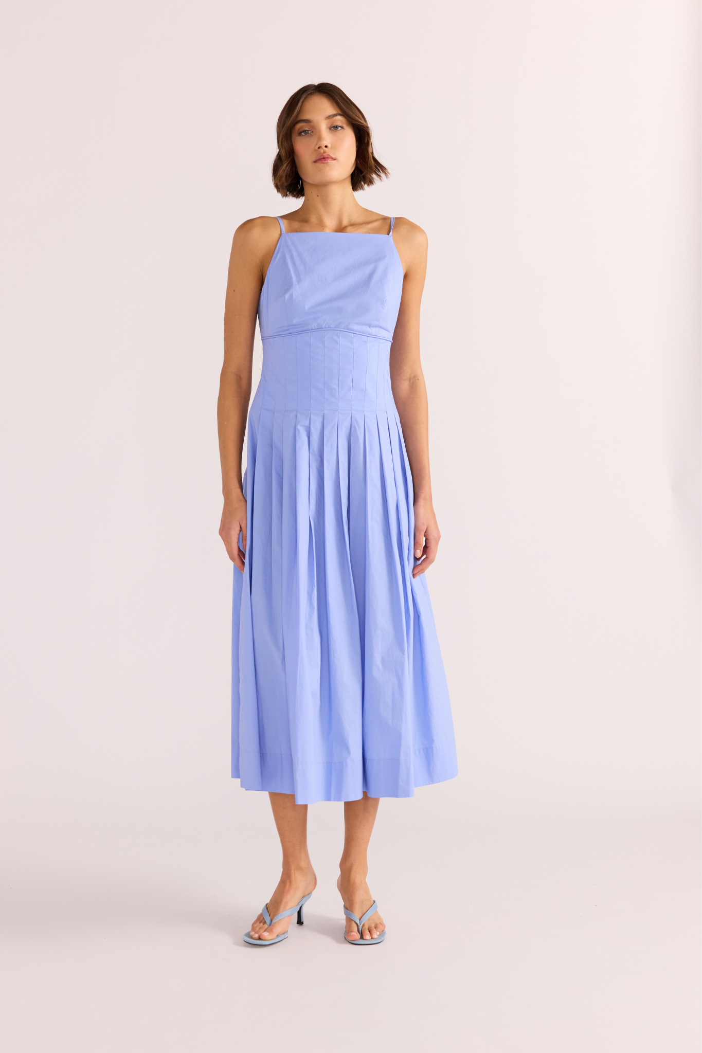 Avalon Jacaranda Blue Midi Dress