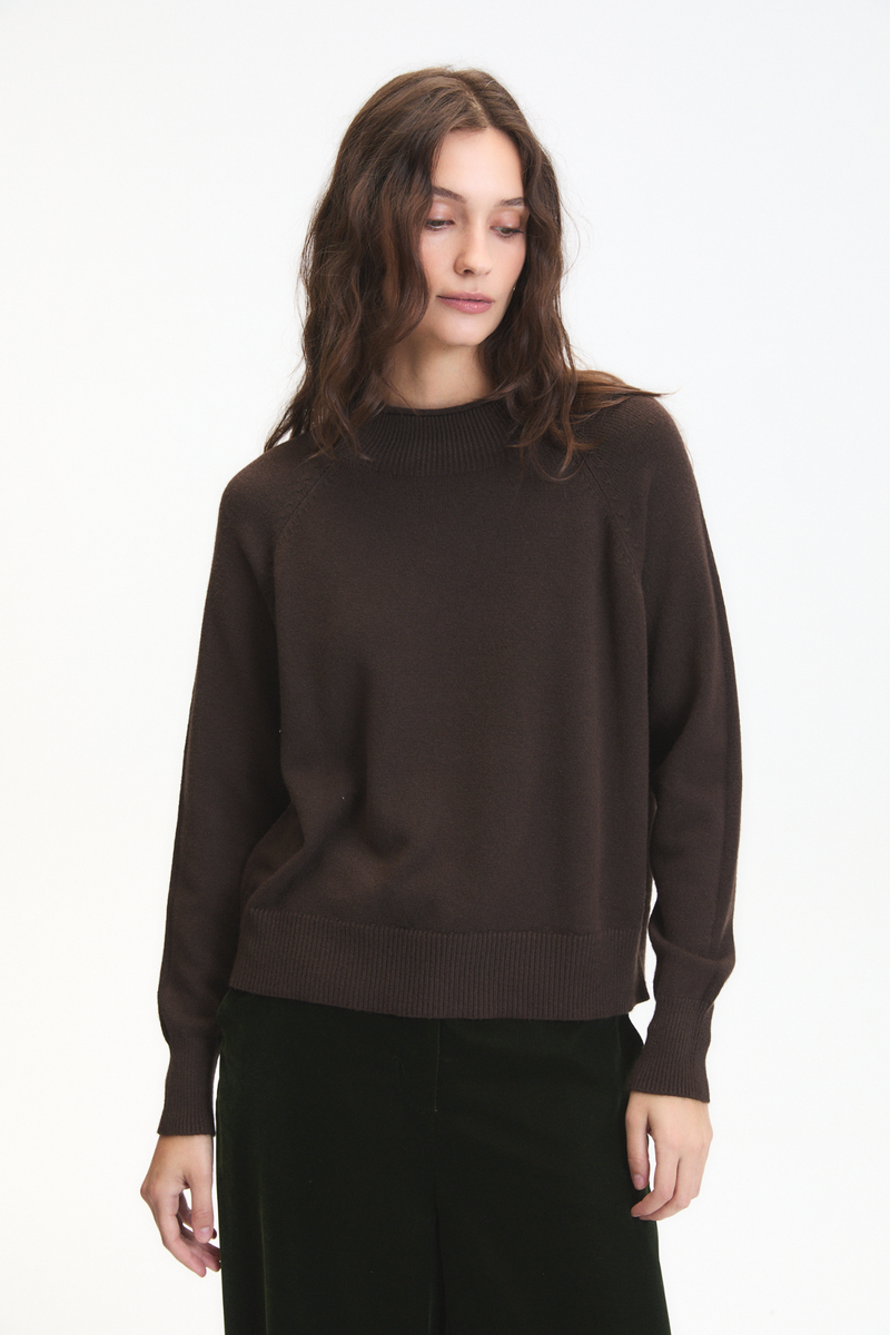 Douglas Chocolate Sweater