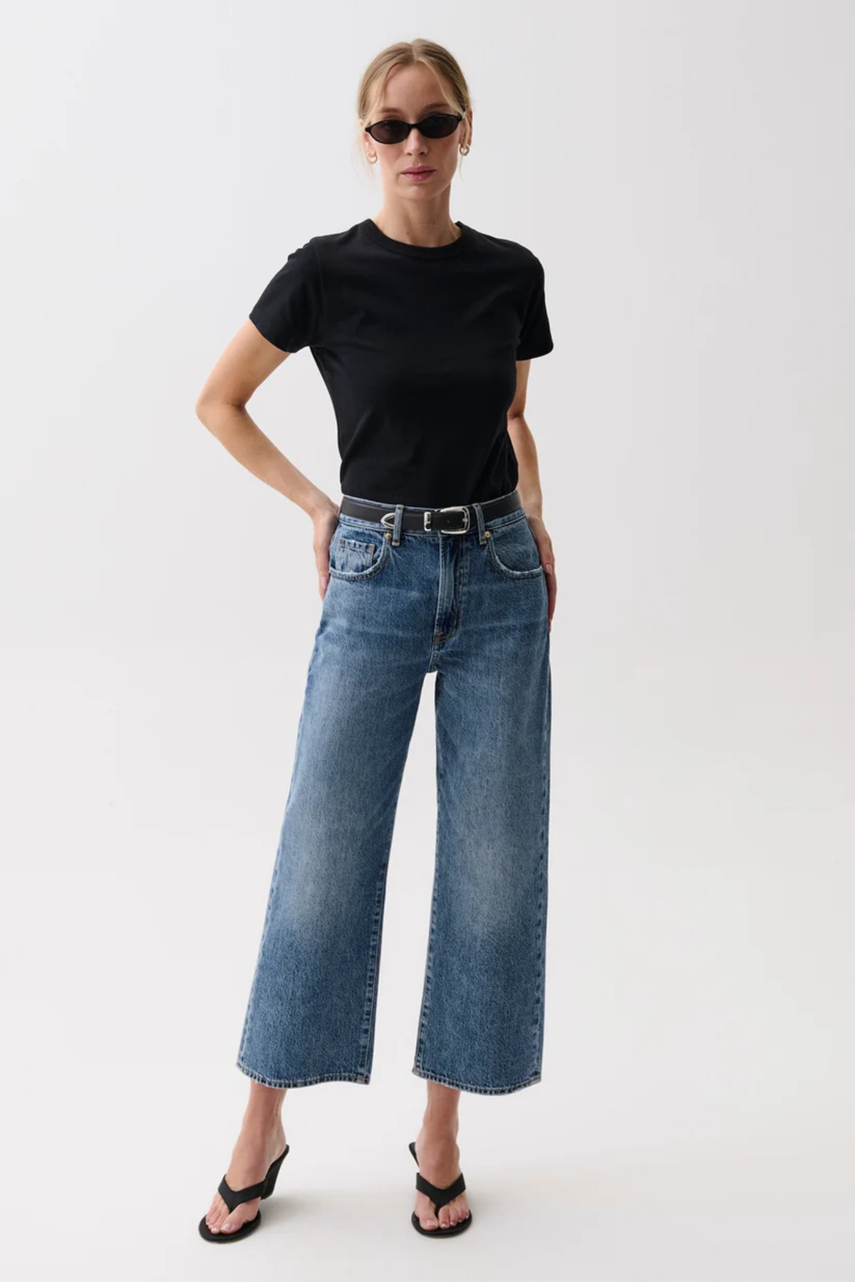 Larsen Stardew High Rise Relaxed Flare Ankle
