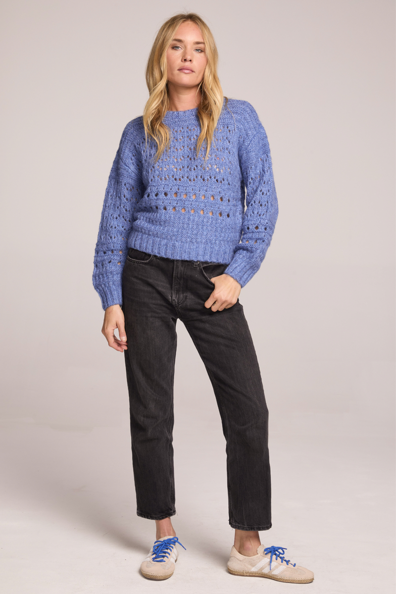 Ronnie Azure Blue Sweater
