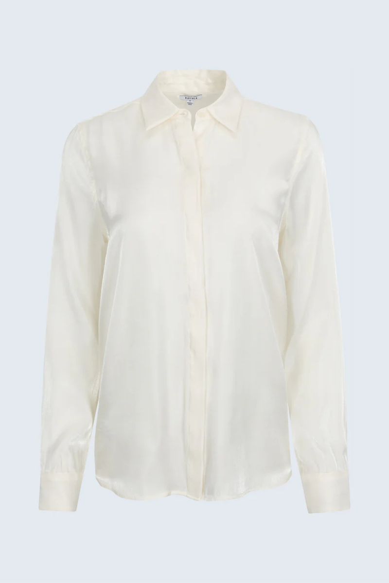 Tilda Ecru Button Up
