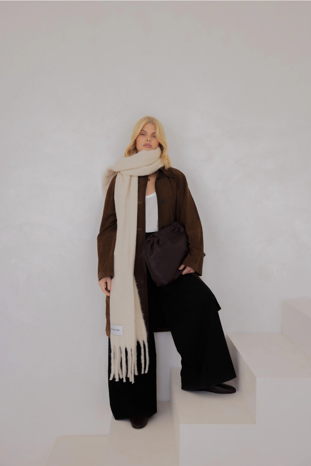 Pebble Beige Scarf