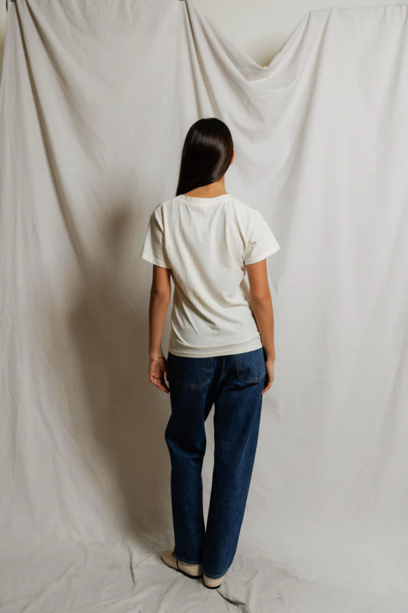 Hendrix Bright Ivory Tee