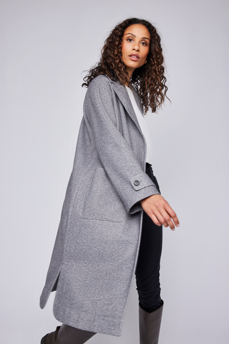 Jude Herringbone Coat