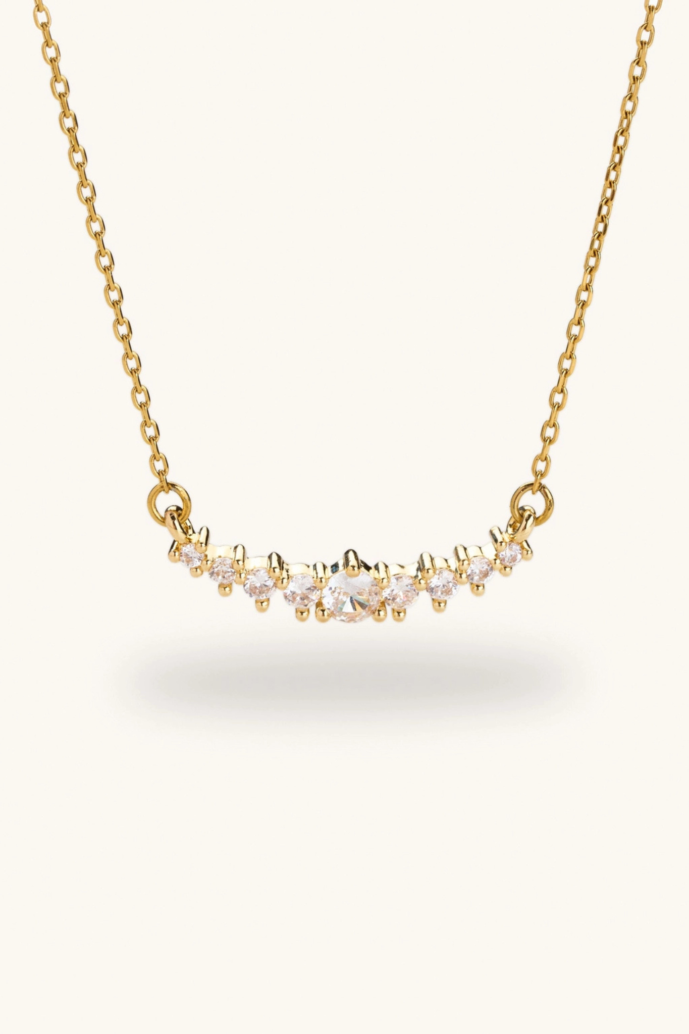 Tully Crystal Bar Necklace