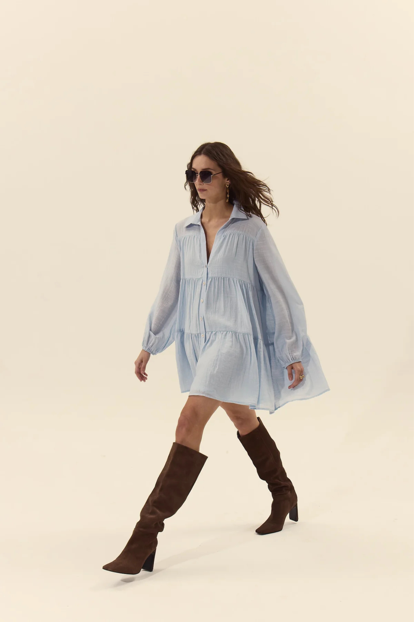Gomera Light Blue Dress