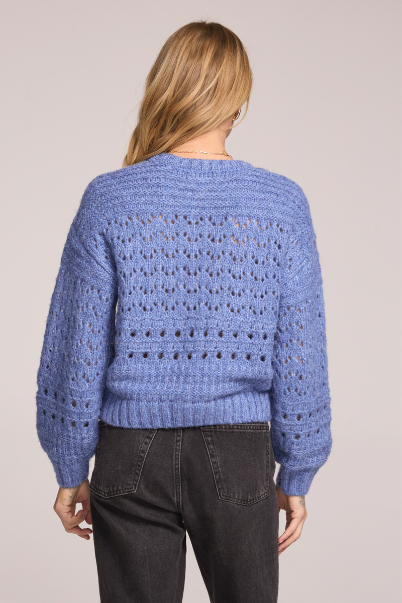 Ronnie Azure Blue Sweater