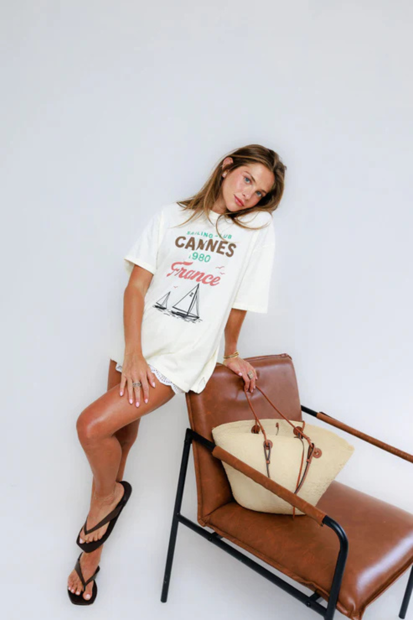 Sailing Club Cannes Tee