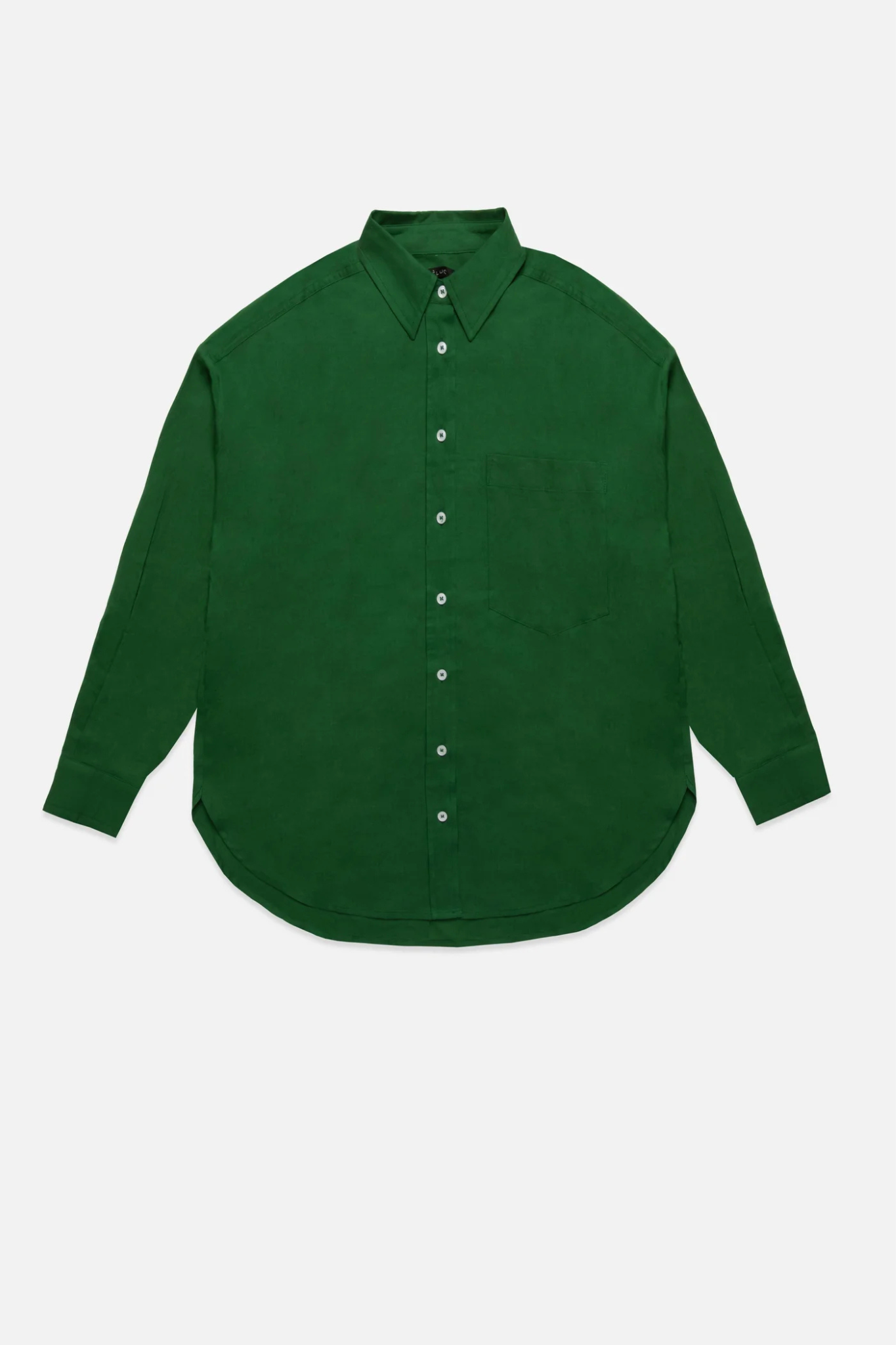 Antibes Green Button Up