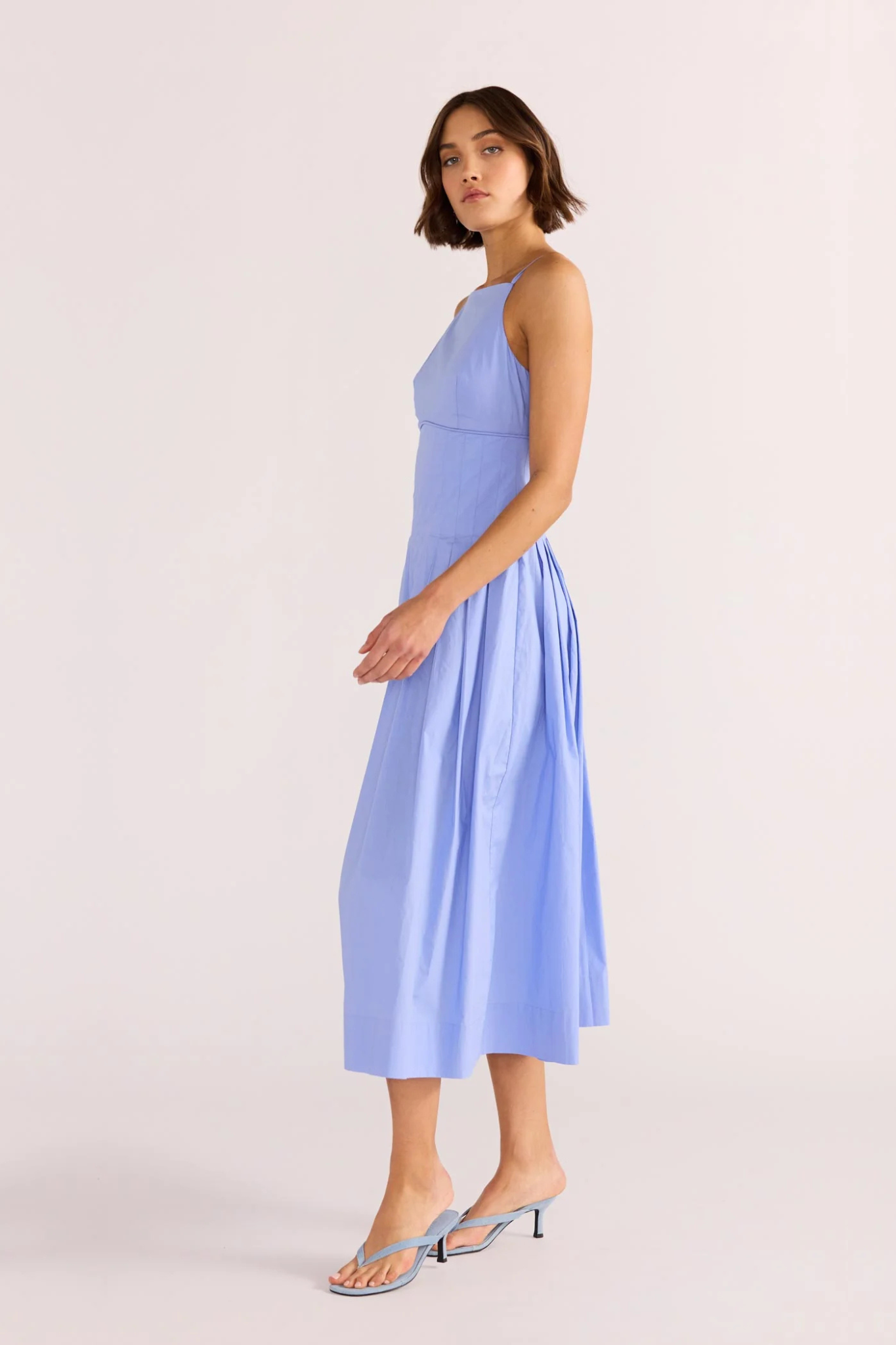Avalon Jacaranda Blue Midi Dress
