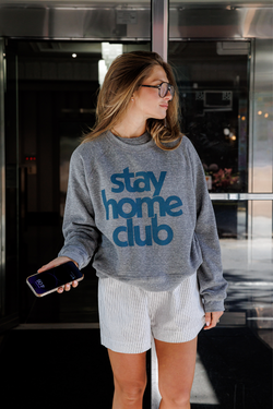 Stay Home Club Raglan Sweatshirt