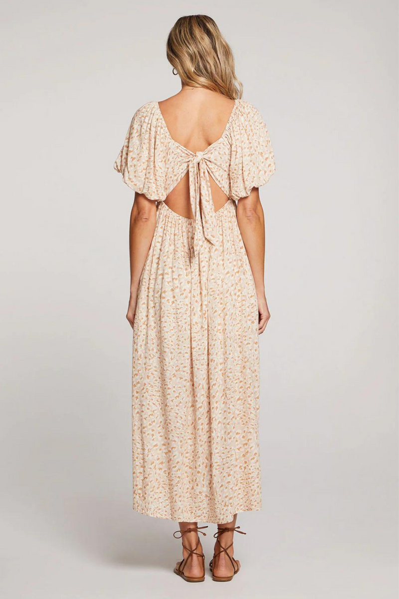 Tristan Sand Midi Dress