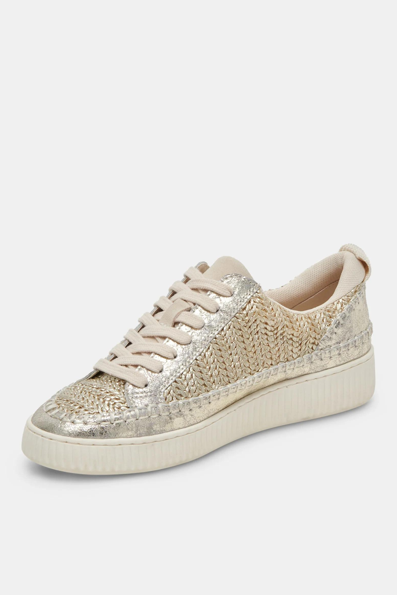 Nicona Gold Woven Sneaker