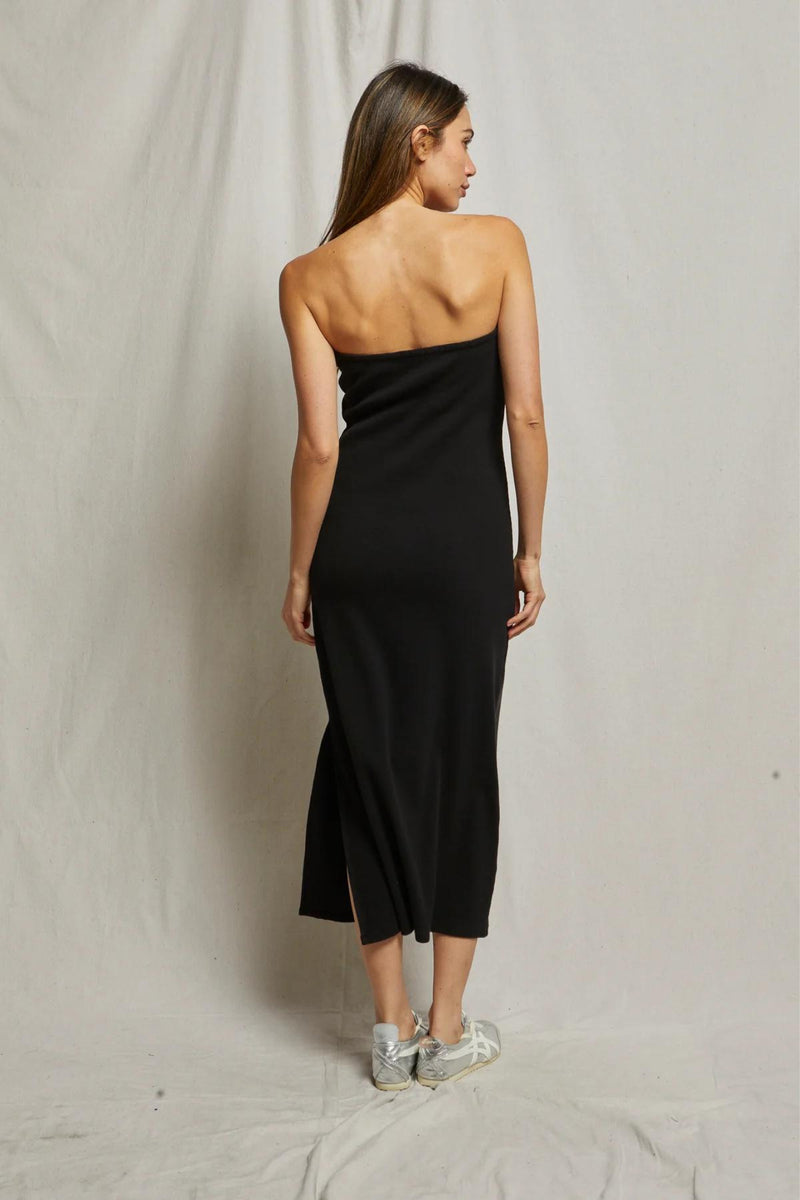 Nadine True Black Strapless Dress