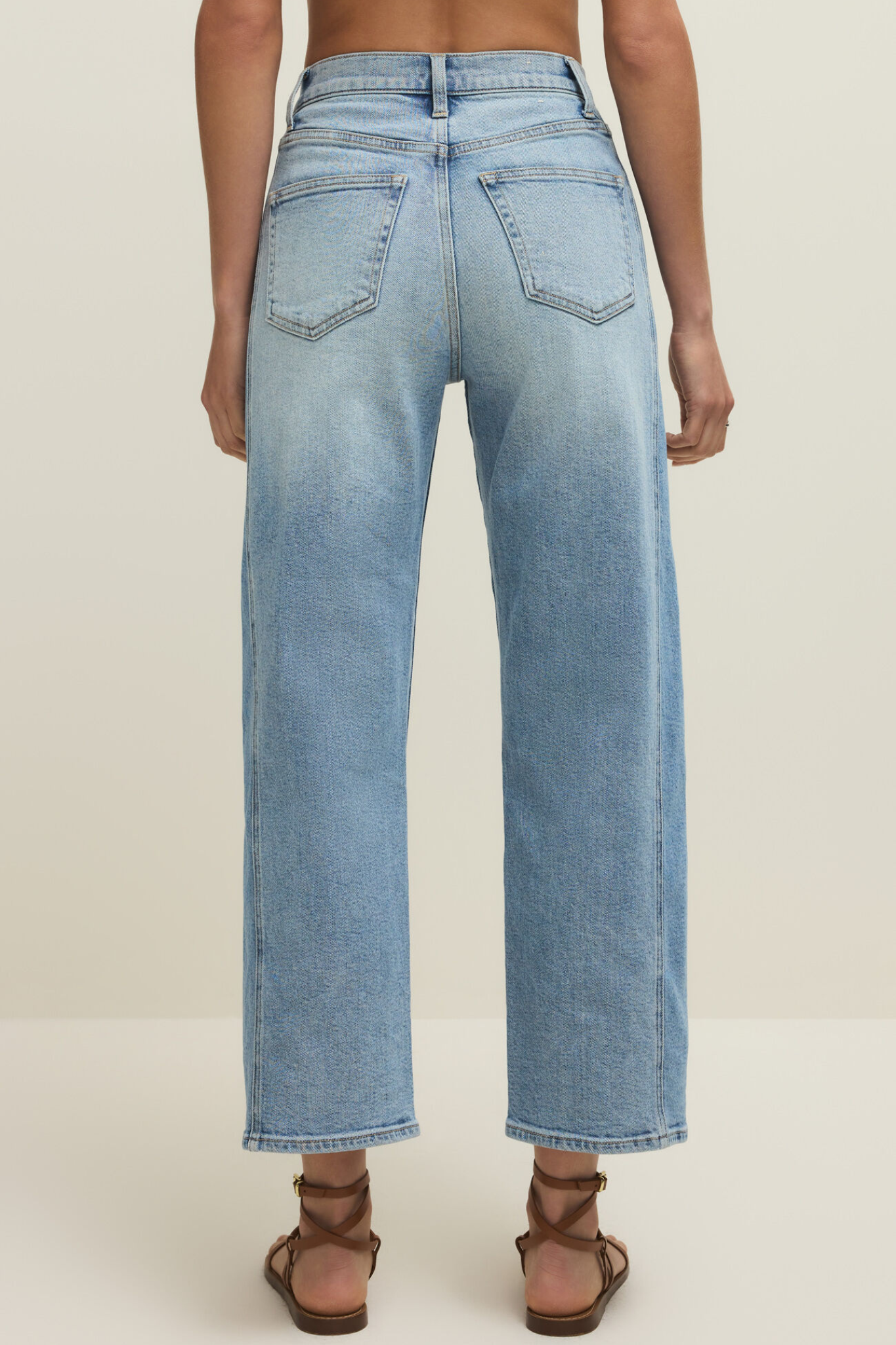 Luna Utopia High Rise Crop Bowed