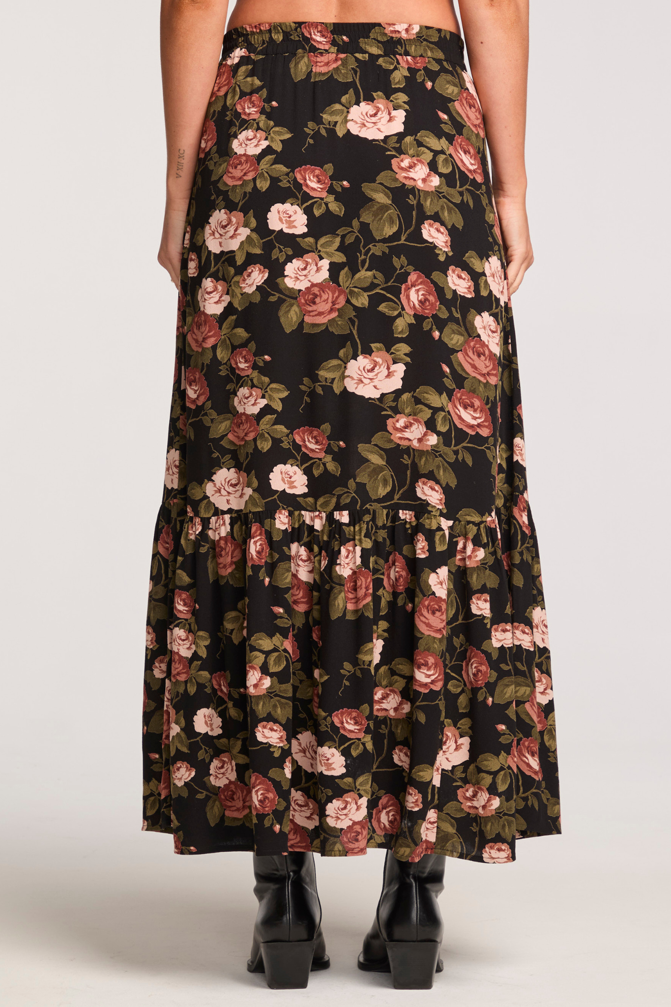 Maud Floral Midi Skirt