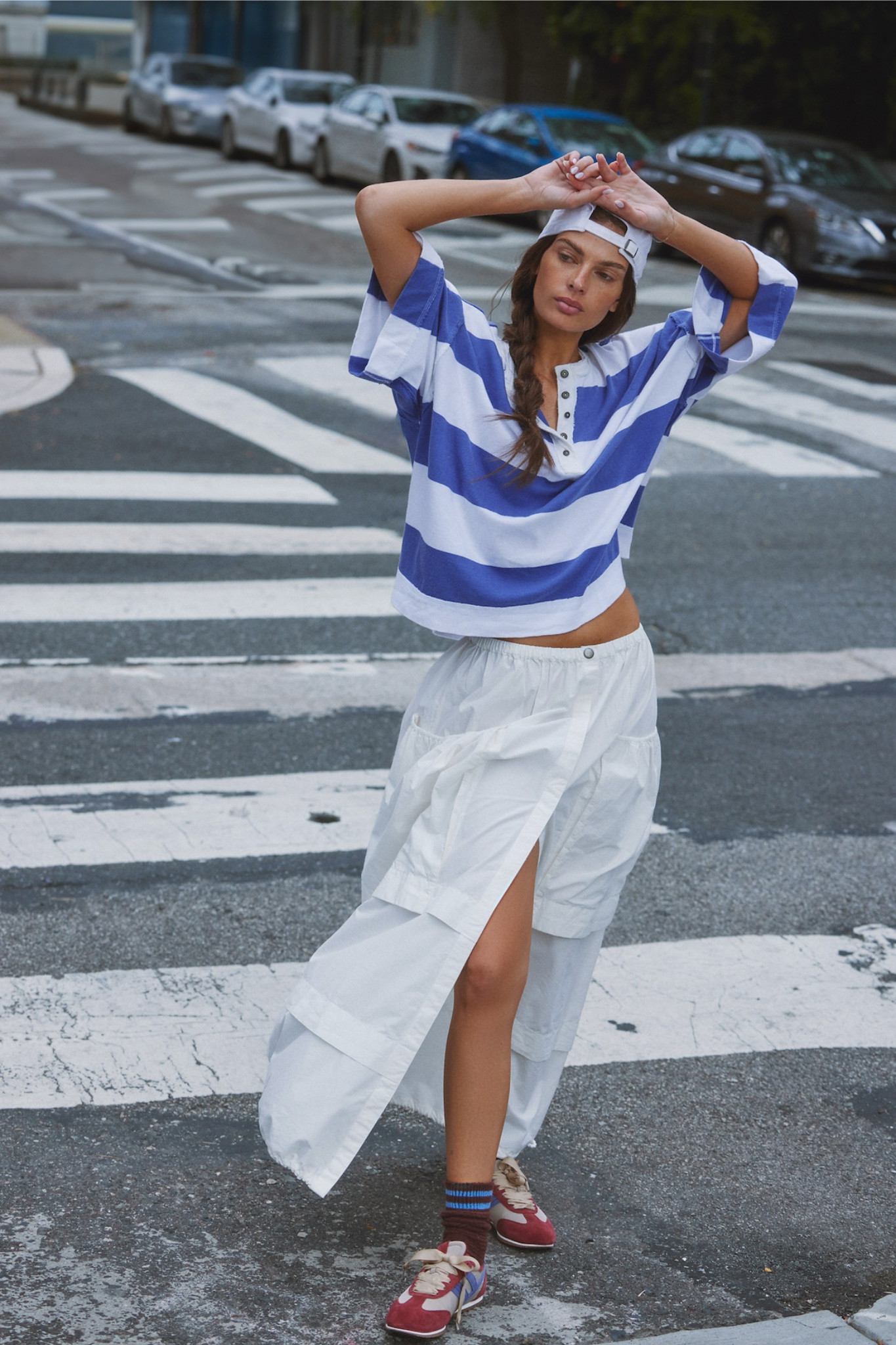 Eloise Clean Ivory Maxi Skirt