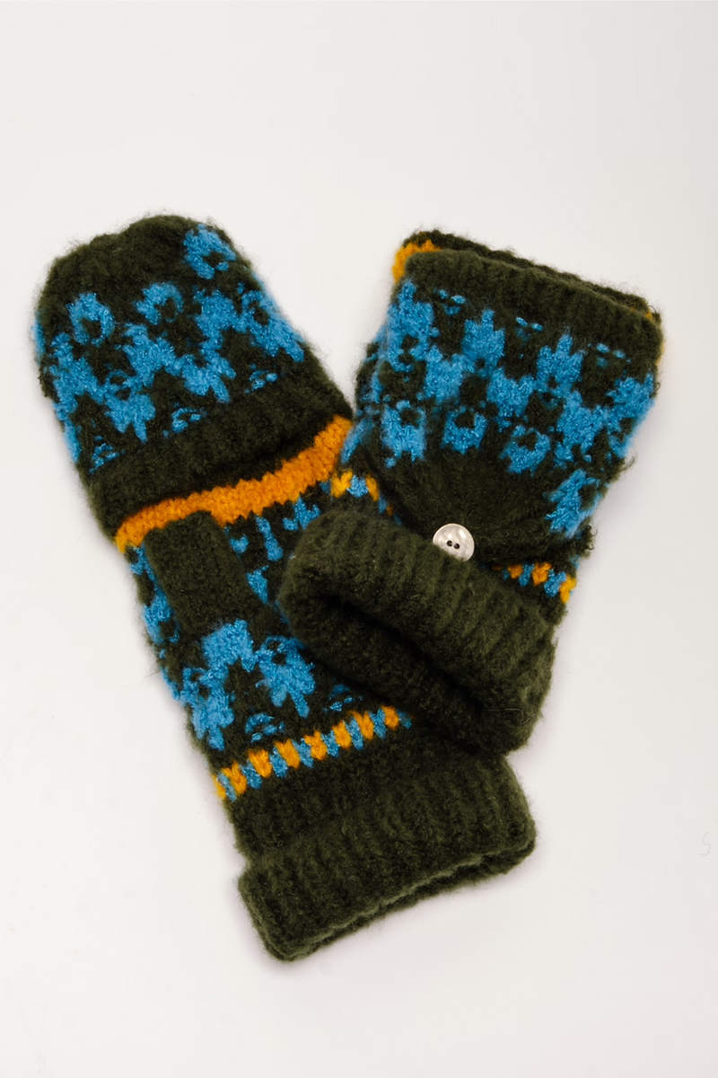 First Frost Forest Fairisle Gloves