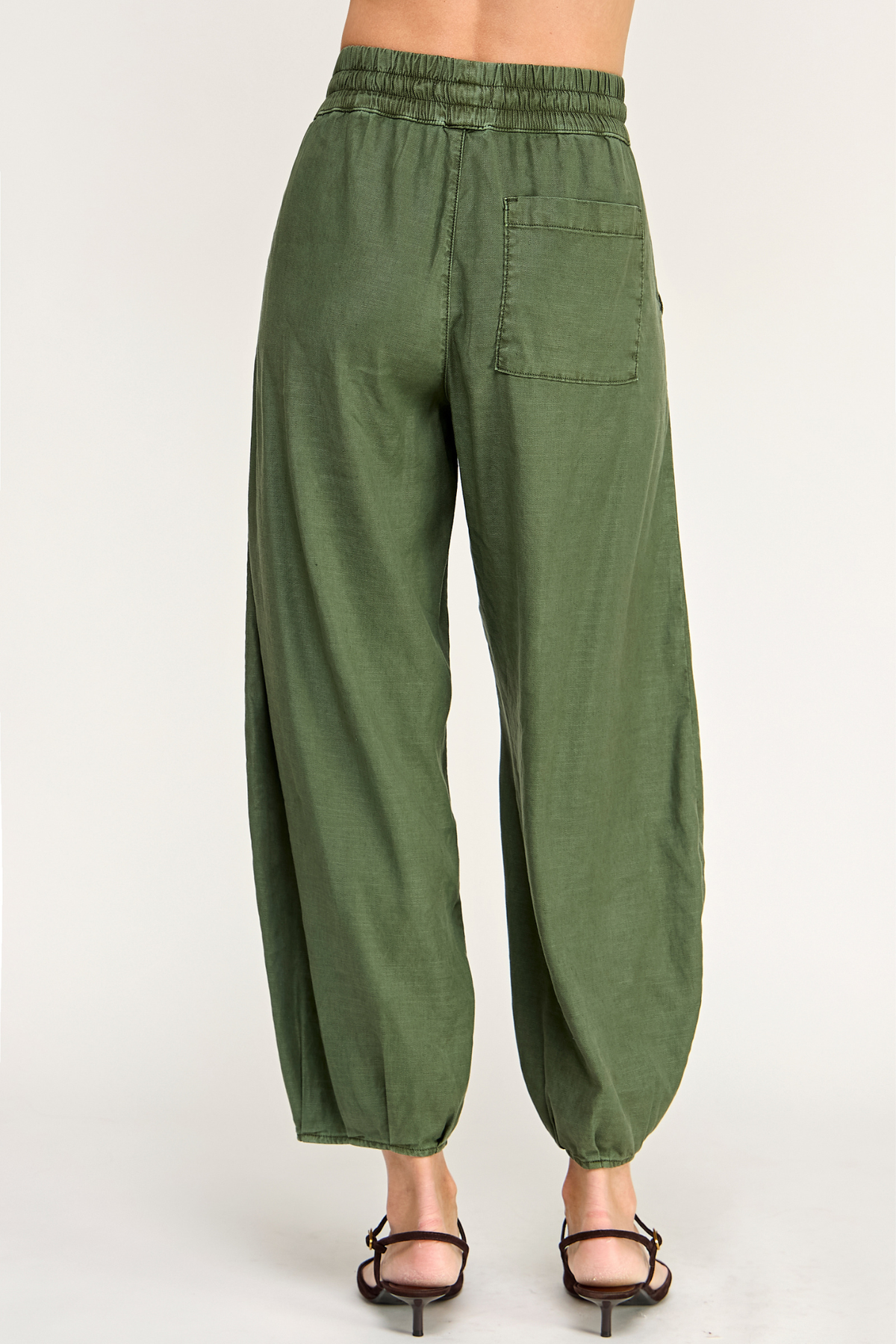 Ellie Avocado Mini Balloon Pant
