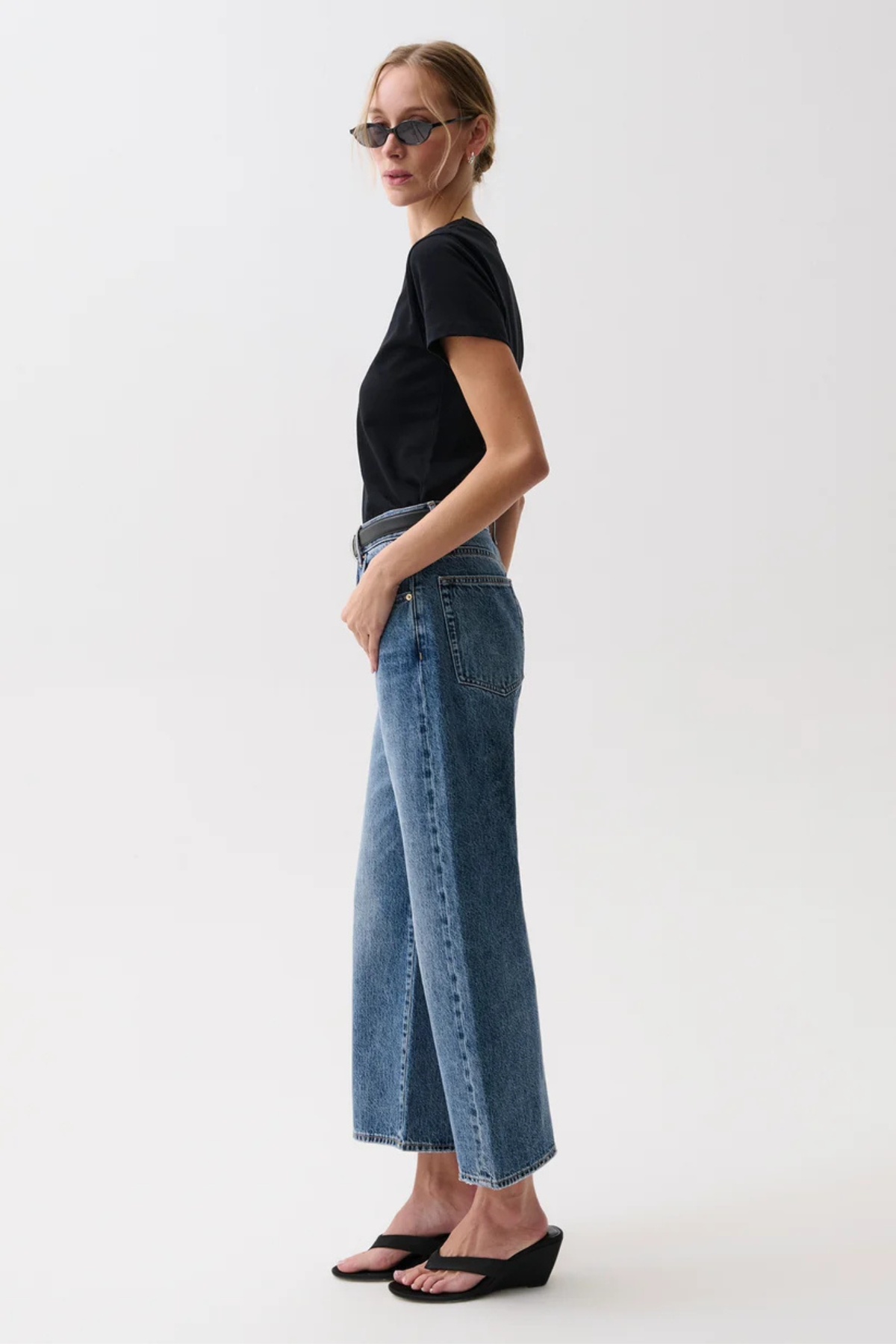 Larsen Stardew High Rise Relaxed Flare Ankle