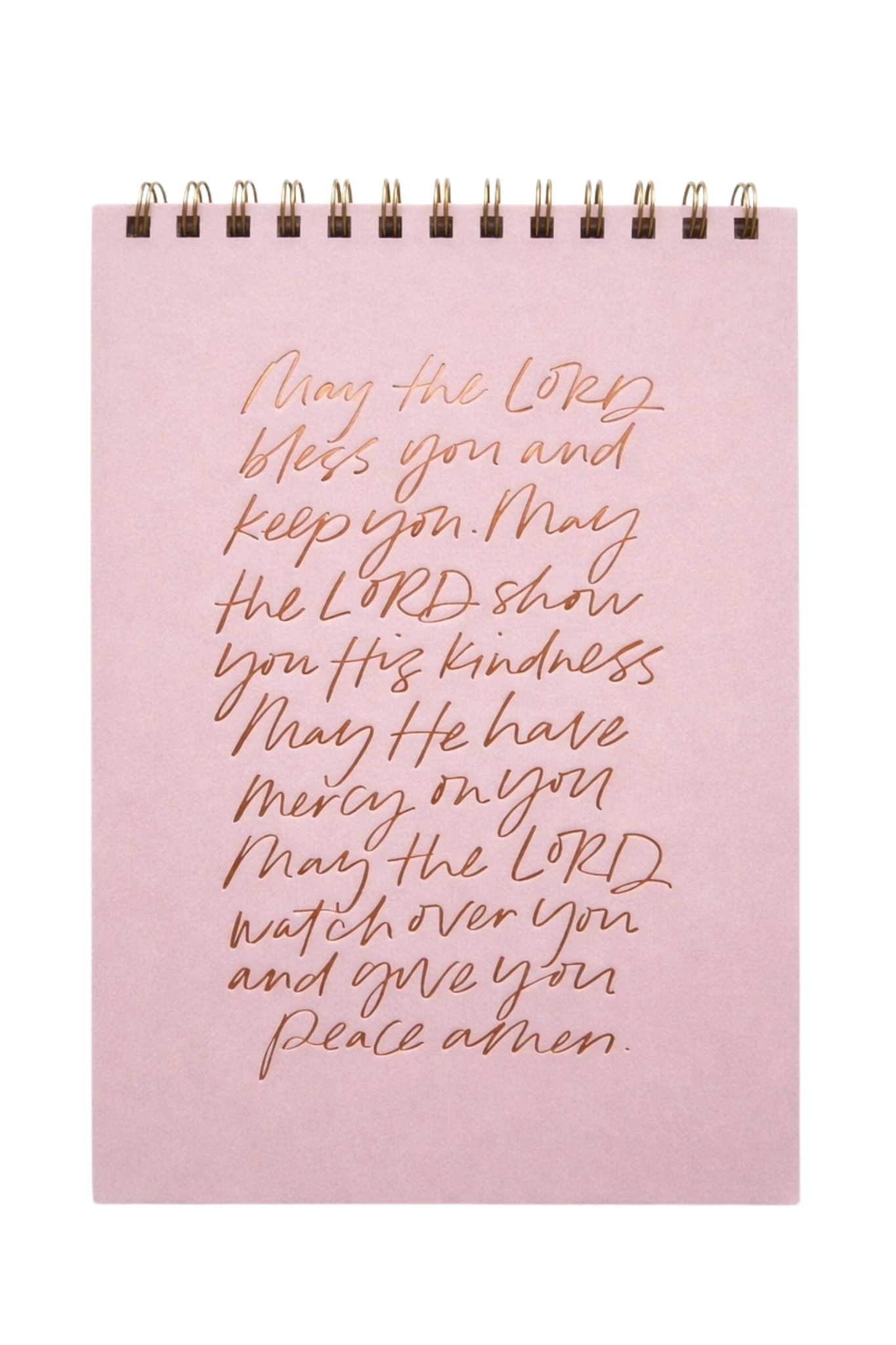 May The Lord Bless You Notebook