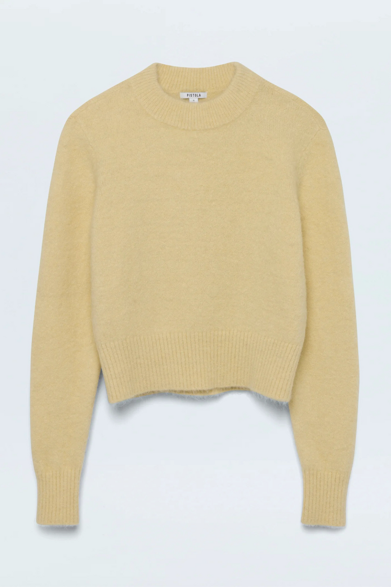 Sara Soft Yellow Sweater