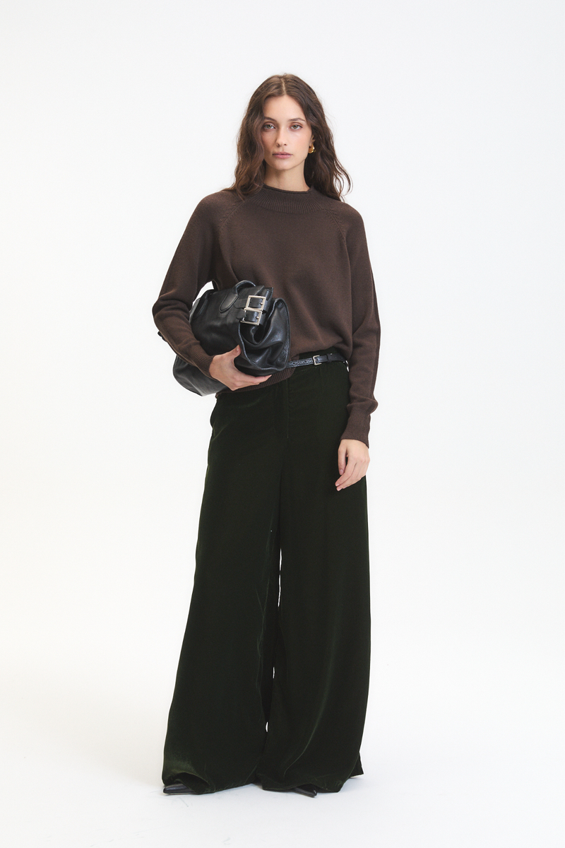 Douglas Chocolate Sweater