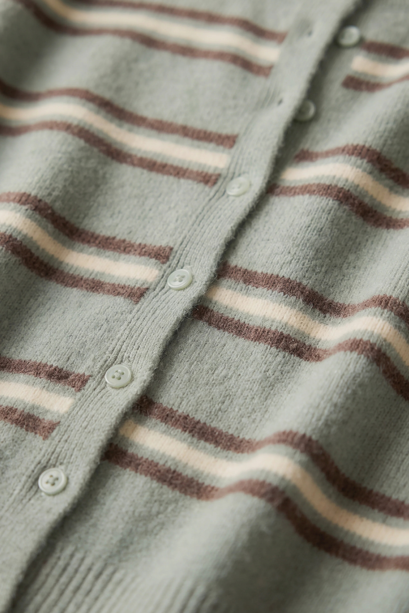 Medina Aqua Cloud Stripe Cardigan