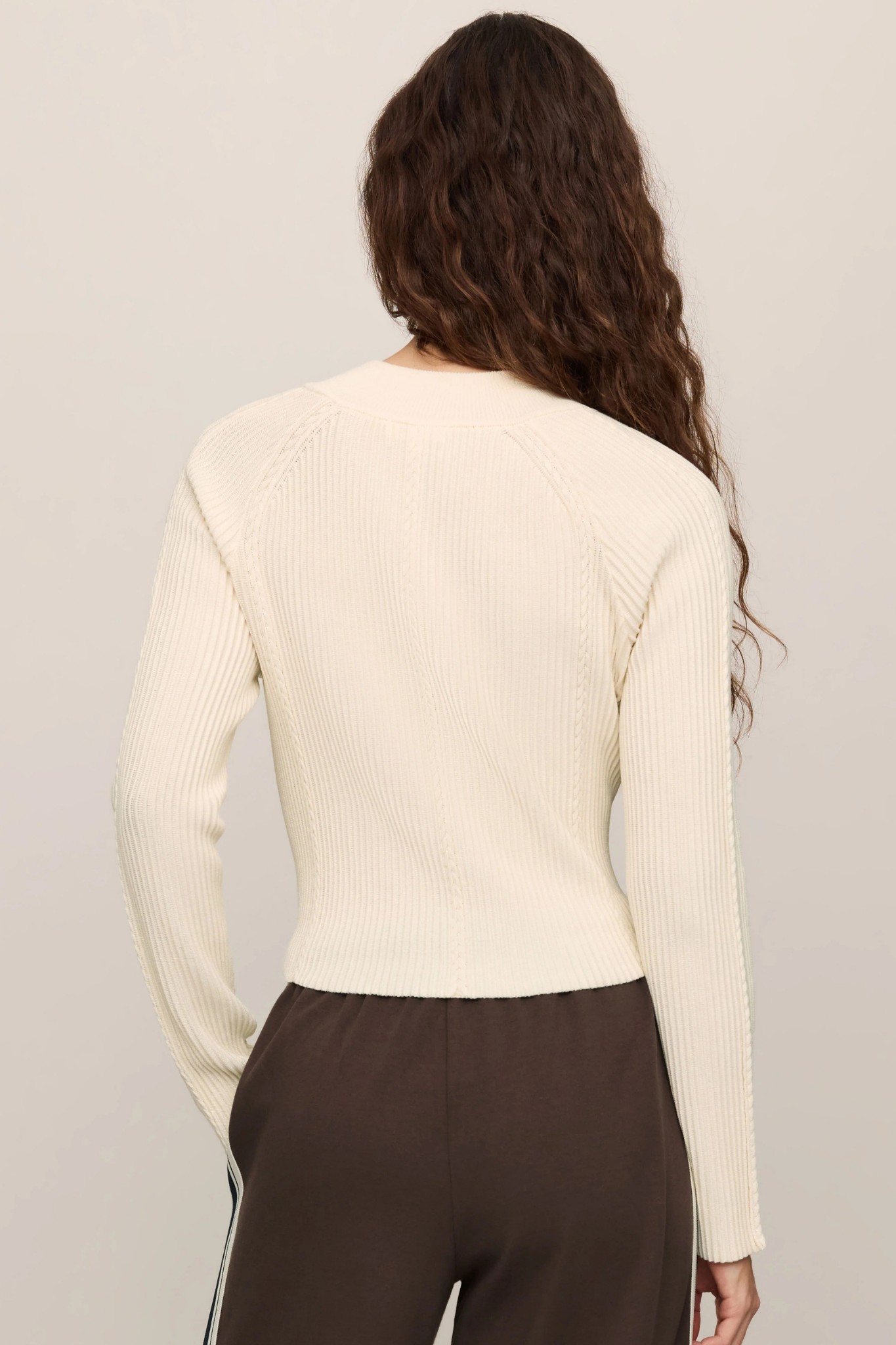 Summit Sandstone Half Zip Sweater