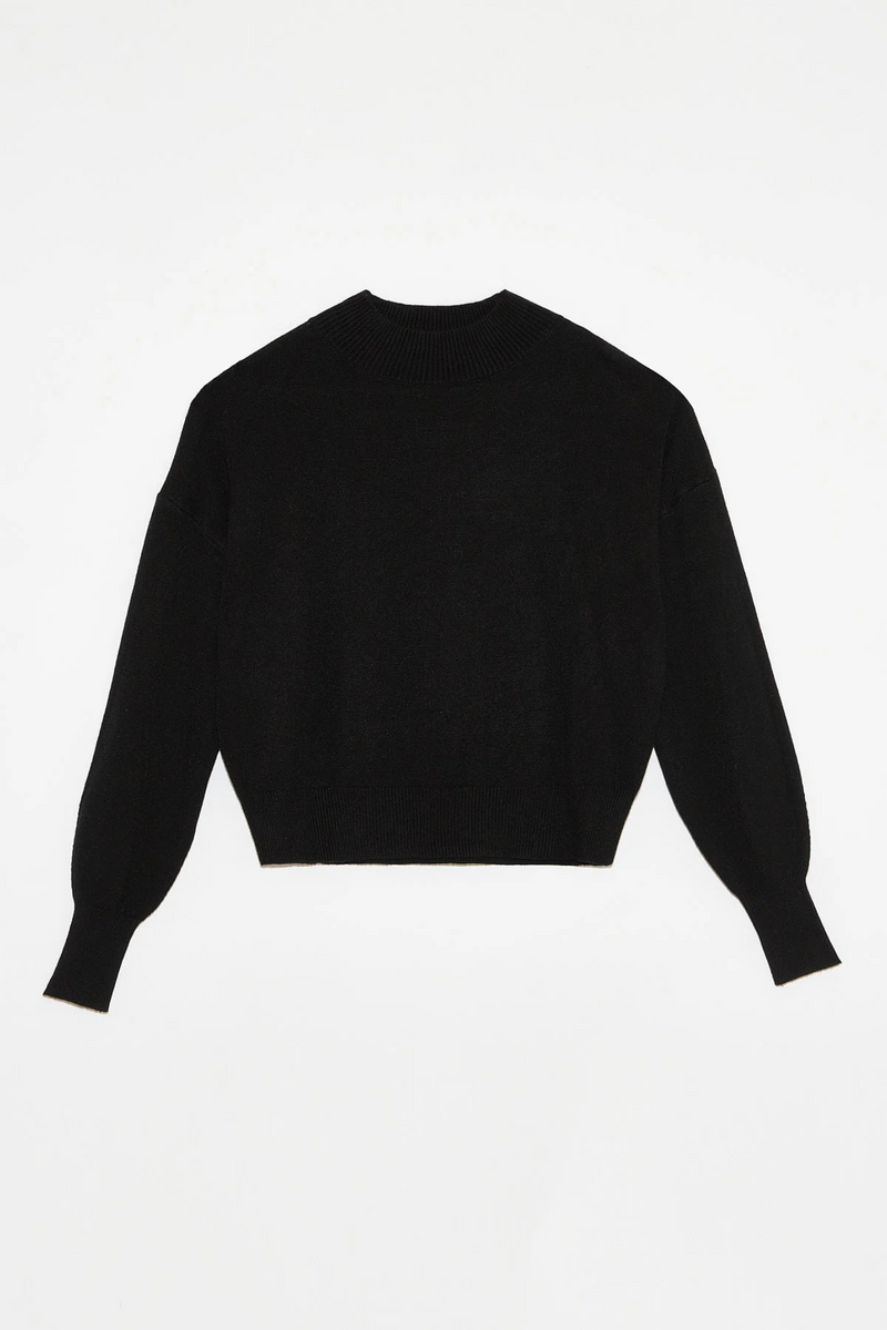 Steely Black Sweater