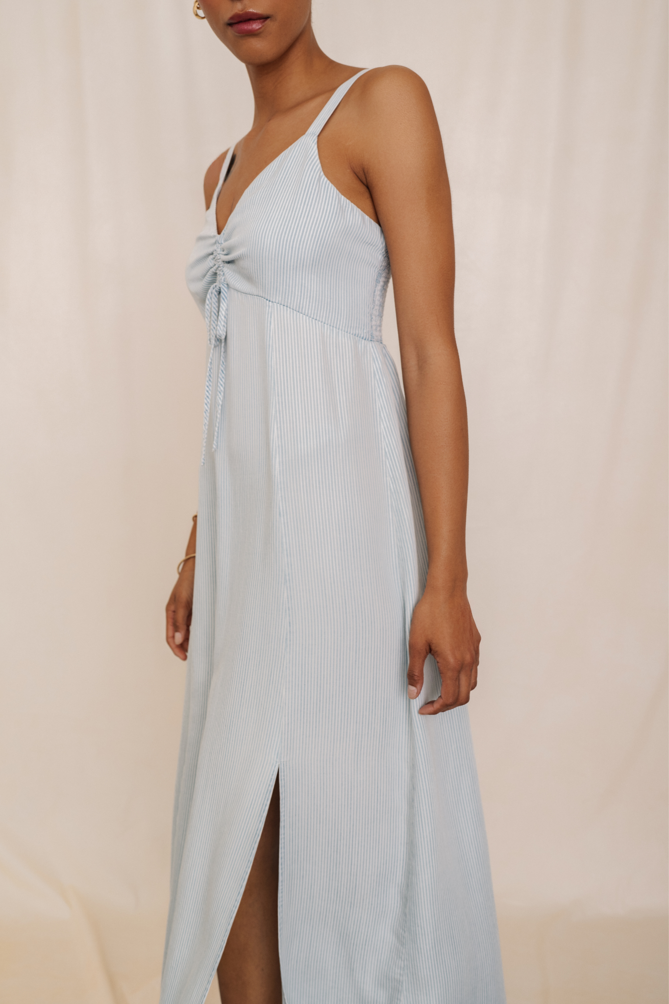 Renata Blue Stripe Dress