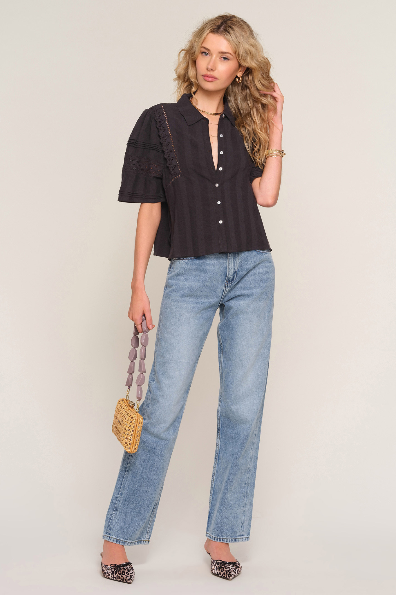 Carmen Black Top